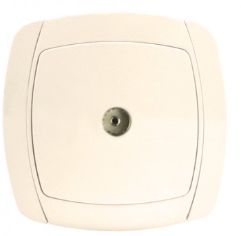 EKF Париж Розетка TV 75Ом 5-862МГц бежевая (ESA00-027-20) EKF Париж Розетка TV 75Ом 5-862МГц бежевая (ESA00-027-20)