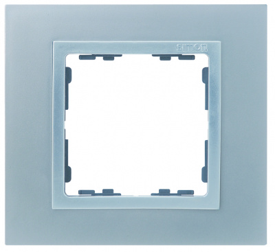 SIMON Рамка на 1 пост S82N алюминий (82917-33) SIMON Рамка на 1 пост S82N алюминий (82917-33)