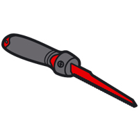 LEGRAND Batibox Ножовка для гипсокартонных перегородок (080066 )