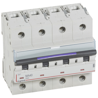 LEGRAND Выключатель автоматический DX3 50кА 40А 4П MA (410264 ) LEGRAND Выключатель автоматический DX3 50кА 40А 4П MA (410264 )