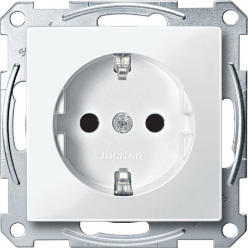 SCHNEIDER ELECTRIC Механизм розетки Schuko с о шторками белый (MTN2300-0325) SCHNEIDER ELECTRIC Механизм розетки Schuko с о шторками белый (MTN2300-0325)