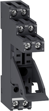 SCHNEIDER ELECTRIC Колодка для реле раздельные контакты 2С/О (RGZE1S48M) SCHNEIDER ELECTRIC Колодка для реле раздельные контакты 2С/О (RGZE1S48M)