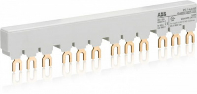 ABB Разводка шинная 3ф PS1-4-0-65 до 65А для 4 автоматов MS116 MS132 (1SAM201906R1104) ABB Разводка шинная 3ф PS1-4-0-65 до 65А для 4 автоматов MS116 MS132 (1SAM201906R1104)