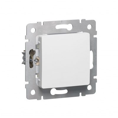 LEGRAND CARIVA Заглушка монтажная на захватах белая (773646 ) LEGRAND CARIVA Заглушка монтажная на захватах белая (773646 )