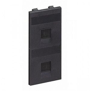 SIMON Connect Адаптер на 2 RJ45 CJ545U(FM) CJ546U(FM) шторки CIMA-модуль 52x108мм SC графит (S76B-14) SIMON Connect Адаптер на 2 RJ45 CJ545U(FM) CJ546U(FM) шторки CIMA-модуль 52x108мм SC графит (S76B-14)