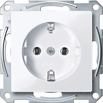 SCHNEIDER ELECTRIC Механизм розетки Schuko белый (MTN2301-0325) SCHNEIDER ELECTRIC Механизм розетки Schuko белый (MTN2301-0325)