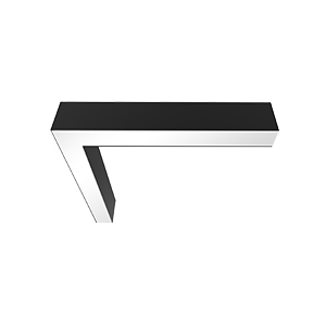 ВАРТОН Светильник светодиодный ДСО-32Вт IP40 3000Лм 4000К X-Line черный L-соединитель (V1-R0-91822-02000-4003240) ВАРТОН Светильник светодиодный ДСО-32Вт IP40 3000Лм 4000К X-Line черный L-соединитель (V1-R0-91822-02000-4003240)