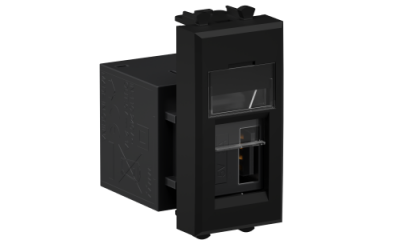 DKC 'USB 2.0 розетка модульная, тип А-А, ''Avanti'', ''Черный матовый'', 1 модуль' (4412401) DKC 'USB 2.0 розетка модульная, тип А-А, ''Avanti'', ''Черный матовый'', 1 модуль' (4412401)