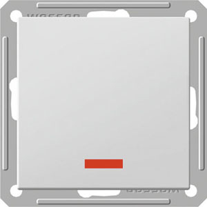 SCHNEIDER ELECTRIC Wessen59 Выключатель 1 клавиша 2Р скрытой установки белый без рамки с индикацией (VS216-150-1-86) SCHNEIDER ELECTRIC Wessen59 Выключатель 1 клавиша 2Р скрытой установки белый без рамки с индикацией (VS216-150-1-86)