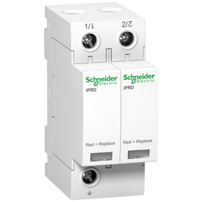 SCHNEIDER ELECTRIC Ограничитель перенапряжений импульсный Т2 iPRD 20 20kA 350В 2П (A9L20200) SCHNEIDER ELECTRIC Ограничитель перенапряжений импульсный Т2 iPRD 20 20kA 350В 2П (A9L20200)