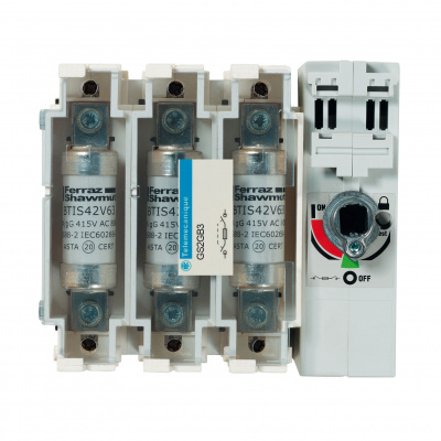 SCHNEIDER ELECTRIC Корпус выключатель-разъединитель-предохранитель 3п 63A (GS2GB3) SCHNEIDER ELECTRIC Корпус выключатель-разъединитель-предохранитель 3п 63A (GS2GB3)