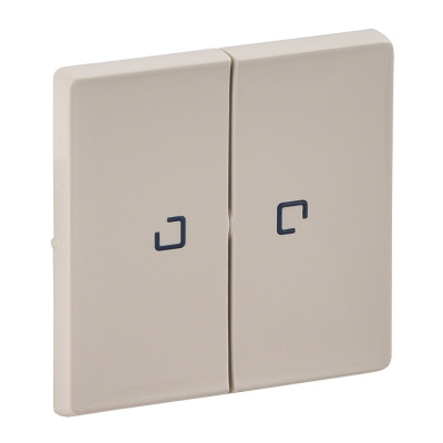 LEGRAND Valena LIFE Лицевая панель для выключателя двухклавишного с подсветкой Слоновая кость (755221 ) LEGRAND Valena LIFE Лицевая панель для выключателя двухклавишного с подсветкой Слоновая кость (755221 )