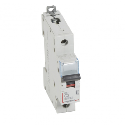 LEGRAND Выключатель автоматический однополюсный 3А C DX3 10kА/16kА (409109 ) LEGRAND Выключатель автоматический однополюсный 3А C DX3 10kА/16kА (409109 )