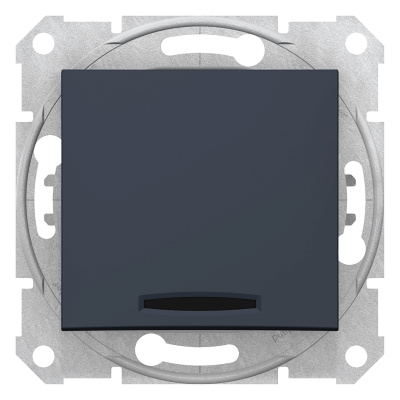 SCHNEIDER ELECTRIC Sedna Выключатель два положения с индикатором графит (SDN0201170) SCHNEIDER ELECTRIC Sedna Выключатель два положения с индикатором графит (SDN0201170)
