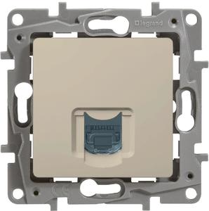 LEGRAND ETIKA Розетка компьютерная RJ45 категория 6 UTP слоновая кость (672353 ) LEGRAND ETIKA Розетка компьютерная RJ45 категория 6 UTP слоновая кость (672353 )