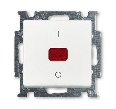 ABB BASIC 55 Выключатель с клавишей 2п 20А альпийский белый (1020-0-0089) ABB BASIC 55 Выключатель с клавишей 2п 20А альпийский белый (1020-0-0089)
