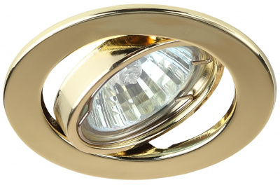 ЭРА Светильник штампованный поворотный MR16,12V/220V, 50W золото ST2A GD (C0043806) ЭРА Светильник штампованный поворотный MR16,12V/220V, 50W золото ST2A GD (C0043806)