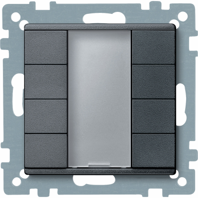 SCHNEIDER ELECTRIC SM Выключатель четырехкнопочный PLUS антрацит (MTN627814) SCHNEIDER ELECTRIC SM Выключатель четырехкнопочный PLUS антрацит (MTN627814)