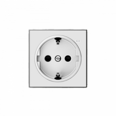 ABB Накладка для розетки SCHUKO с линзой для контрольной подсветки SKY альпийский белый (8588.8 BL) (2CLA858880A1101) ABB Накладка для розетки SCHUKO с линзой для контрольной подсветки SKY альпийский белый (8588.8 BL) (2CLA858880A1101)