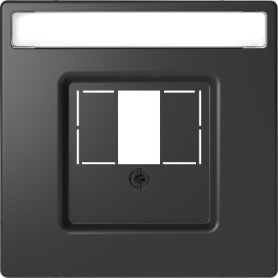 SCHNEIDER ELECTRIC Накладка центральная D-Life для TAE/Audio/USB антрацит SD (MTN4250-6034) SCHNEIDER ELECTRIC Накладка центральная D-Life для TAE/Audio/USB антрацит SD (MTN4250-6034)