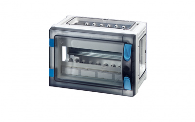 HENSEL Бокс 12 модулей прозрачные двери без боковых панелей без клеммы PE-N 180х270х186 (FP 1101) HENSEL Бокс 12 модулей прозрачные двери без боковых панелей без клеммы PE-N 180х270х186 (FP 1101)