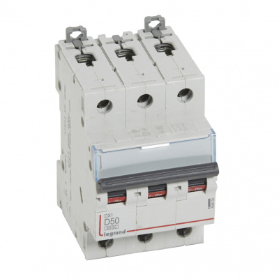 LEGRAND Выключатель автоматический трехполюсный 50А D DX3 6кA/10кA (408094 ) LEGRAND Выключатель автоматический трехполюсный 50А D DX3 6кA/10кA (408094 )