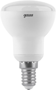 GAUSS Лампа светодиодная зеркальная LED 6вт Е14 R50 теплый  (106001106)