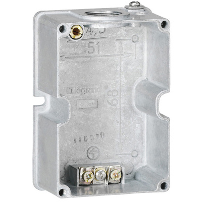 LEGRAND Коробка металлическая 3К+З 16A Hypra (052269 ) LEGRAND Коробка металлическая 3К+З 16A Hypra (052269 )