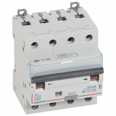 LEGRAND Выключатель автоматический четырехполюсный 0.5А B DX3 10kА/16kА (409057 ) LEGRAND Выключатель автоматический четырехполюсный 0.5А B DX3 10kА/16kА (409057 )