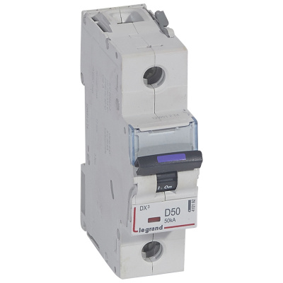 LEGRAND Выключатель автоматический DX3 50кА 50А 1П D (410192 ) LEGRAND Выключатель автоматический DX3 50кА 50А 1П D (410192 )