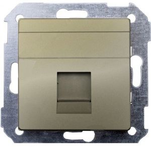 SIMON Адаптер на 1 RJ45(12) 75528-, 75540-, 75541-, 75544-39, шторка, S82,82N, шампань (82005-34) SIMON Адаптер на 1 RJ45(12) 75528-, 75540-, 75541-, 75544-39, шторка, S82,82N, шампань (82005-34)