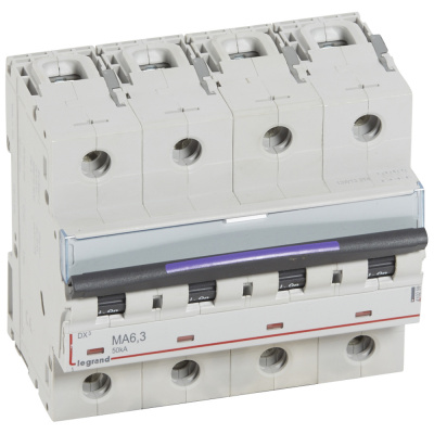 LEGRAND Выключатель автоматический DX3 50кА 6.3А 4П MA (410259 ) LEGRAND Выключатель автоматический DX3 50кА 6.3А 4П MA (410259 )