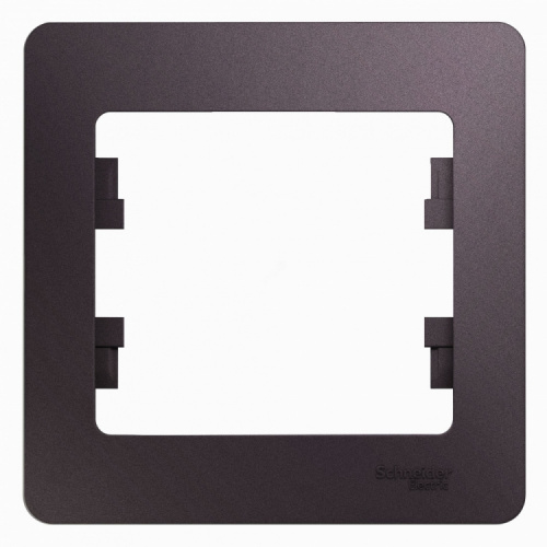 SCHNEIDER ELECTRIC GLOSSA Рамка 1-постовая сиреневый туман (GSL001401) SCHNEIDER ELECTRIC GLOSSA Рамка 1-постовая сиреневый туман (GSL001401)