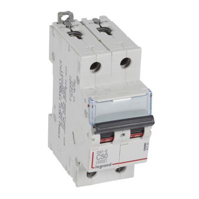 LEGRAND Выключатель автоматический двухполюсный 50А C DX3-E 6кА (407282 ) LEGRAND Выключатель автоматический двухполюсный 50А C DX3-E 6кА (407282 )