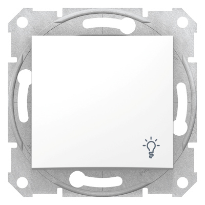 SCHNEIDER ELECTRIC Sedna Выключатель кнопочный одноклавишный свет в рамку белый (SDN0900121) SCHNEIDER ELECTRIC Sedna Выключатель кнопочный одноклавишный свет в рамку белый (SDN0900121)