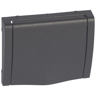 LEGRAND Galea Life Панель лицевая для розетки с заземлением со шторками и крышкой dark bronze (771222 ) LEGRAND Galea Life Панель лицевая для розетки с заземлением со шторками и крышкой dark bronze (771222 )