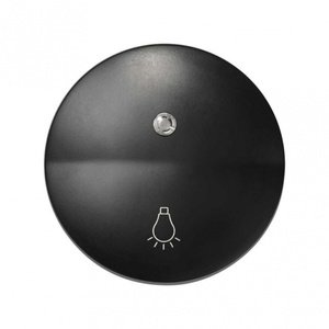 SIMON Клавиша с индикатором и пиктограммой звонок для 75160-39, S88 графит (88015-38) SIMON Клавиша с индикатором и пиктограммой звонок для 75160-39, S88 графит (88015-38)