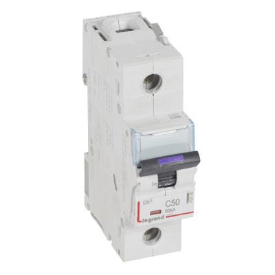 LEGRAND Выключатель автоматический DX3 50кА 50А 1П C (410140 ) LEGRAND Выключатель автоматический DX3 50кА 50А 1П C (410140 )