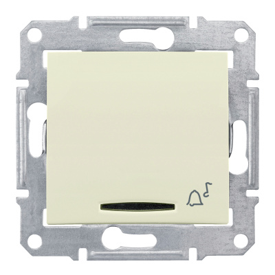 SCHNEIDER ELECTRIC Sedna Выключатель кнопочный звонок подсветкой бежевый (SDN1600447) SCHNEIDER ELECTRIC Sedna Выключатель кнопочный звонок подсветкой бежевый (SDN1600447)