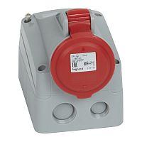 LEGRAND Розетка накладная - 16А - 3К+З - 380 В - IP 44 (090159 )