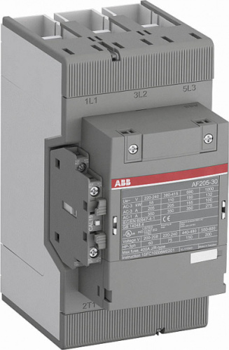ABB Контактор AF190-30-11-13 катушка управления 100-250В AC/DC (1SFL487002R1311)