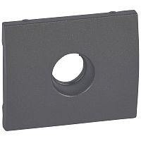 LEGRAND Galea Life Лицевая панель для розетки телевизионная TV темно-бронзовая (771266 )