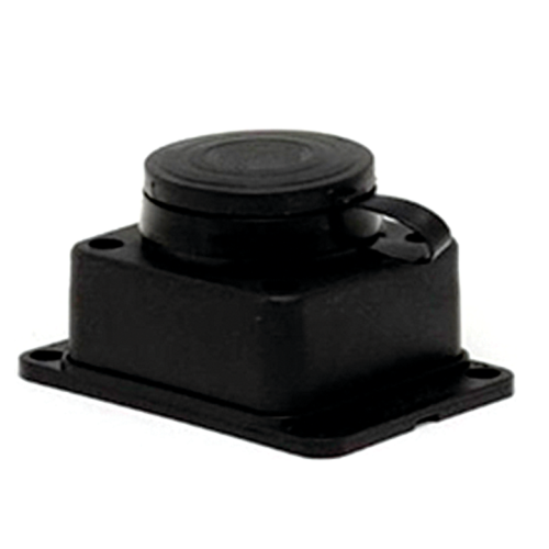 EKF Розетка настенная с защитной крышкой каучуковая 230В 2P+PE 16A IP44 PROxima (RPS-014-16-230-44) фото 2