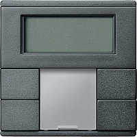 SCHNEIDER ELECTRIC Выключатель 2 кнопки PLUS с терморегулятором SYM (MTN6212-0414)
