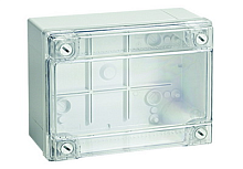 DKC Коробка распределительная  IP56 300х220х120мм с гладкими стенками прозрачная (54320)