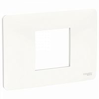 SCHNEIDER ELECTRIC Рамка UNICA MODULAR двухмодульная белый (NU210218)