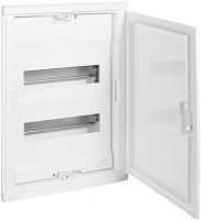 LEGRAND Щит распределительный встраиваемый ЩРв-П-28 IP40 пластиковый непрозрачная дверь белый Nedbox (001412 )