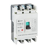 EKF Автоматический выключатель ВА-99М 100/25А 3P 18кА Basic (mccb99-100-25mI)