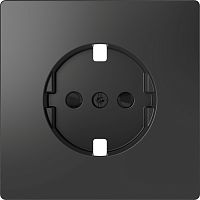 SCHNEIDER ELECTRIC Накладка центральная D-Life для механизма розетки антрацит SD (MTN2330-6034)