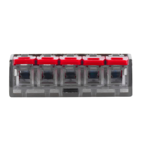 EKF Клемма СМК 221-415 5 отверстий 0.2-4.0 мм2  (4шт.) PROxima (plc-smk-221-415r) фото 3